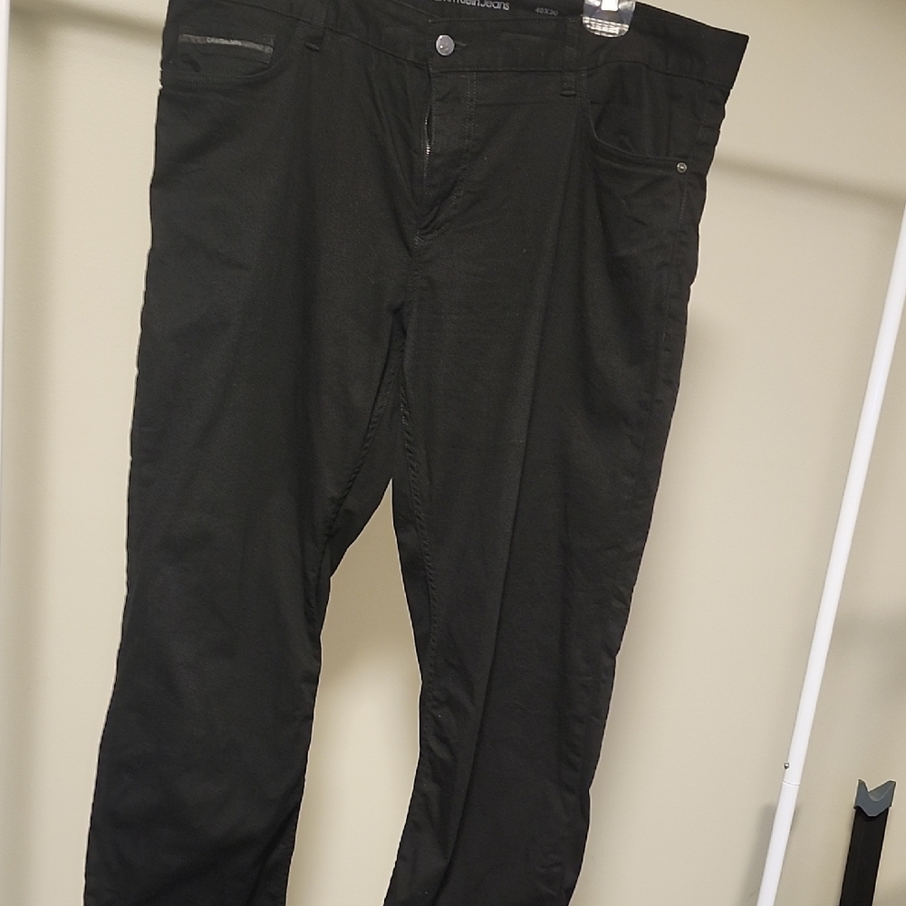 Calvin Klein Jeans Men's Relaxed Black Denim
